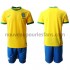 Maillot Brésil Enfant Tenue Domicile 2020-2021 Manche Courte