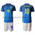 Maillot Brésil Neymar JR 10 Enfant Tenue Extérieur 2020-2021 Manche Courte