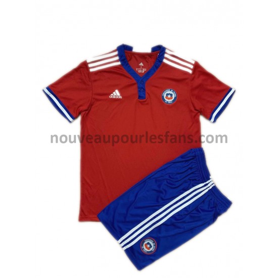 Maillot Chili Enfant Tenue Domicile 2021 Manche Courte