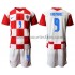 Maillot Croatie Andrej Kramaric 9 Enfant Tenue Domicile Euro 2020 Manche Courte