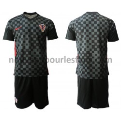 Maillot Croatie Enfant Tenue Extérieur Euro 2020 Manche Courte