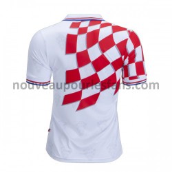 Maillot Croatie Retro Tenue Domicile 1998 Manche Courte