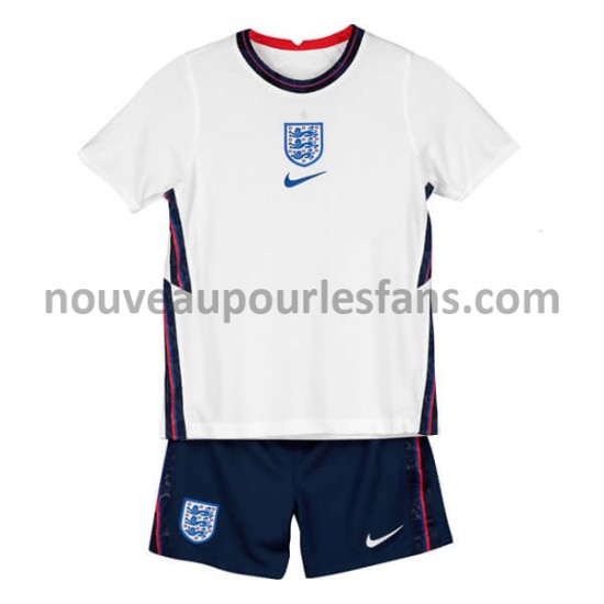 Maillot Angleterre Enfant Tenue Domicile 2020 2021 Manche Courte