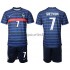 Maillot France Antoine Griezmann 7 Enfant Tenue Domicile Euro 2020 Manche Courte