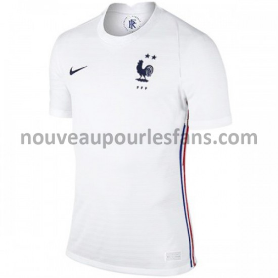 Maillot France Tenue Extérieur Euro 2020 Manche Courte