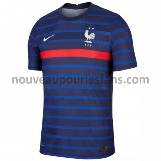 Maillot France Tenue Domicile Euro 2020 Manche Courte