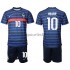 Maillot France Kylian Mbappé 10 Enfant Tenue Domicile Euro 2020 Manche Courte
