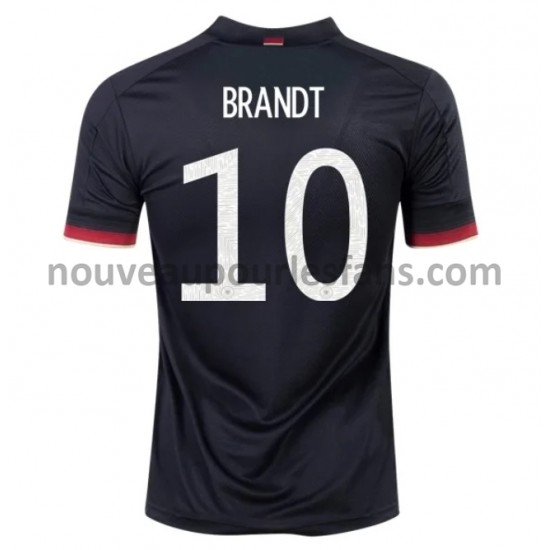 Maillot Allemagne Brandt 10 Tenue Extérieur Euro 2020 Manche Courte