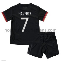 Maillot Allemagne Kai Havertz 7 Enfant Tenue Extérieur Euro 2020 Manche Courte