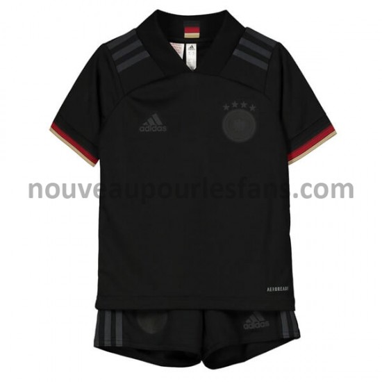 Maillot Allemagne Enfant Tenue Extérieur Euro 2020 Manche Courte