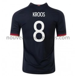 Maillot Allemagne Kroos 8 Tenue Extérieur Euro 2020 Manche Courte