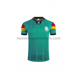 Maillot Allemagne Retro Tenue Extérieur 1992 Manche Courte