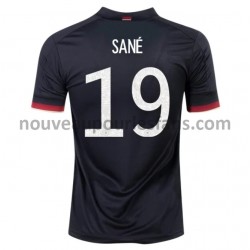 Maillot Allemagne SANE 19 Tenue Extérieur Euro 2020 Manche Courte