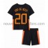 Maillot Pays-Bas Donny van de Beek 20 Enfant Tenue Extérieur Euro 2020 Manche Courte