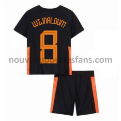 Maillot Pays-Bas Georginio Wijnaldum 8 Enfant Tenue Extérieur Euro 2020 Manche Courte