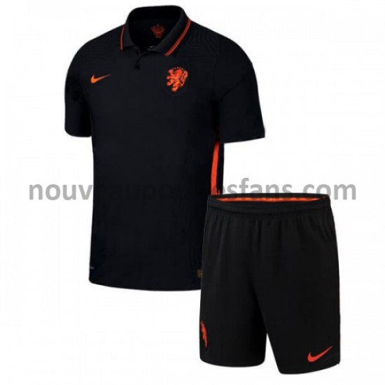 Maillot Pays-Bas Enfant Tenue Extérieur Euro 2020 Manche Courte