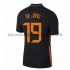 Maillot Pays-Bas Luuk de Jong 19 Tenue Extérieur Euro 2020 Manche Courte
