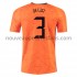 Maillot Pays-Bas MATTHIJS DE LIGT 3 Tenue Domicile Euro 2020 Manche Courte