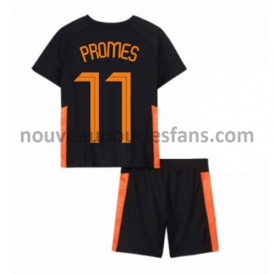 Maillot Pays-Bas Quincy Promes 11 Enfant Tenue Extérieur Euro 2020 Manche Courte
