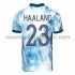 Maillot Norvège Erling Haaland 23 Tenue Extérieur 2020-2021 Manche Courte