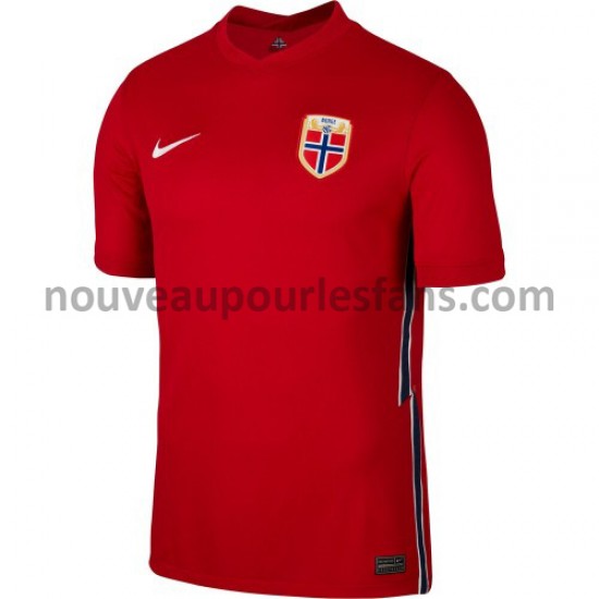 Maillot Norvège Tenue Domicile 2020-2021 Manche Courte