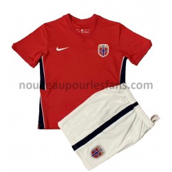 Maillot Norvège Enfant Tenue Domicile 2020-2021 Manche Courte