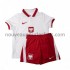 Maillot Pologne Enfant Tenue Domicile Euro 2020 Manche Courte