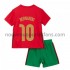 Maillot Portugal Bernardo Silva 10 Enfant Tenue Domicile Euro 2020 Manche Courte