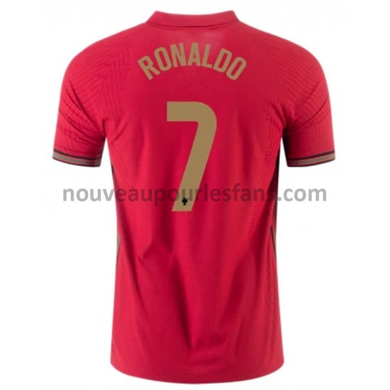 Maillot Portugal Cristiano Ronaldo 7 Tenue Domicile Euro 2020 Manche Courte
