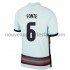 Maillot Portugal Jose Fonte 6 Tenue Extérieur Euro 2020 Manche Courte