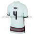 Maillot Portugal Ruben Dias 4 Tenue Extérieur Euro 2020 Manche Courte