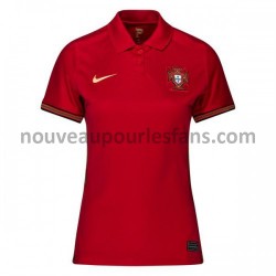 Maillot Portugal Femme Tenue Domicile Euro 2020 Manche Courte