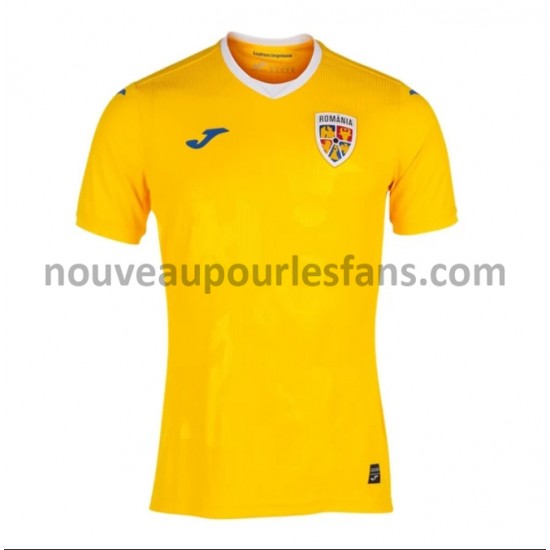 Maillot Roumanie Tenue Domicile 2021 Manche Courte