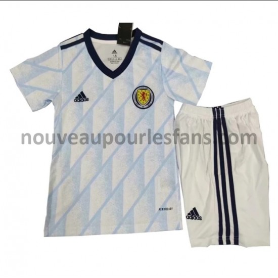 Maillot Écosse Enfant Tenue Extérieur Euro 2020 Manche Courte