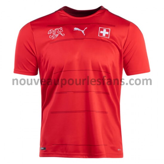 Maillot Suisse Tenue Domicile 2021-2022 Manche Courte