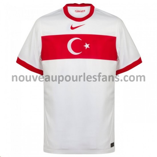 Maillot Turquie Tenue Domicile Euro 2020 Manche Courte