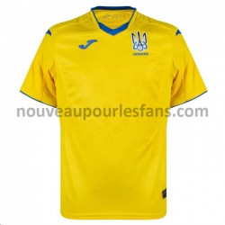 Maillot Ukraine Tenue Domicile 2020-2021 Manche Courte