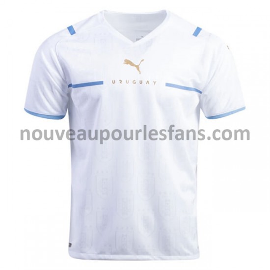 Maillot Uruguay Tenue Extérieur 2021-2022 Manche Courte