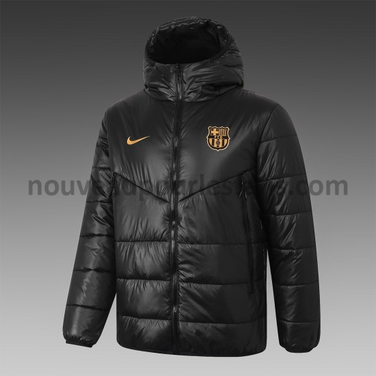 FC Barcelone Ensemble Doudoune pour Homme - Gold Noir