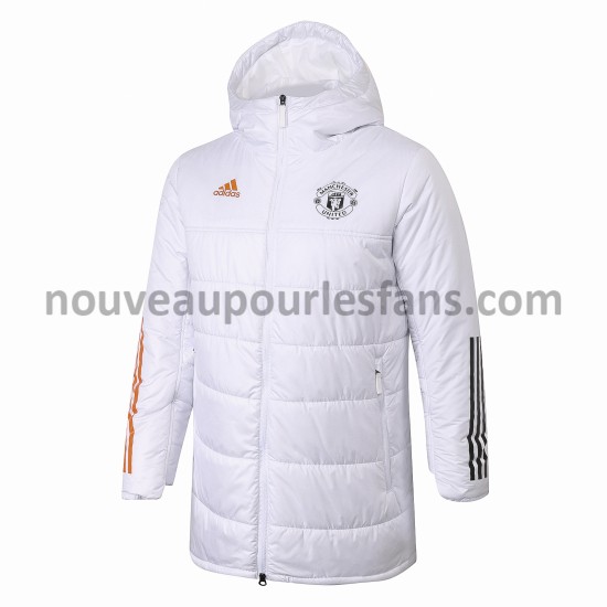 Manchester United Ensemble Doudoune pour Homme - Blanc