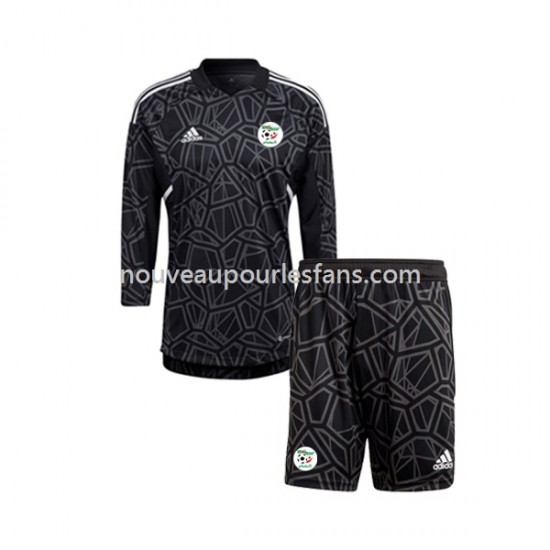 Maillot Algérie Gardien Enfant Tenue Domicile 2022 Manche Longue