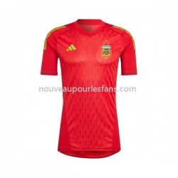 Maillot Argentine Gardien Homme Tenue Extérieur Coupe du Monde 2022 Manche Courte