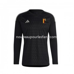 Maillot Belgique Gardien Homme Tenue Extérieur 2022 Manche Longue