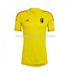 Maillot Belgique Gardien Homme Tenue Extérieur Coupe du Monde 2022 Manche Courte