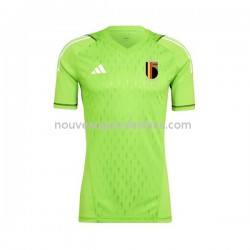 Maillot Belgique Gardien Homme Tenue Domicile 2021-2022 Manche Courte