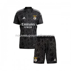 Maillot Benfica Gardien Enfant Tenue Extérieur 2022-2023 Manche Courte