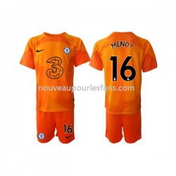 Maillot Chelsea Edouard Mendy 16 Gardien Enfant Tenue Domicile 2022-2023 Manche Courte