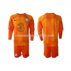 Maillot Chelsea Gardien Enfant Tenue Domicile 2022-2023 Manche Longue