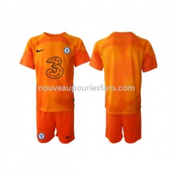 Maillot Chelsea Gardien Enfant Tenue Domicile 2022-2023 Manche Courte