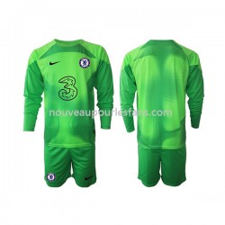 Maillot Chelsea Gardien Enfant Tenue 3ème 2022-2023 Manche Longue